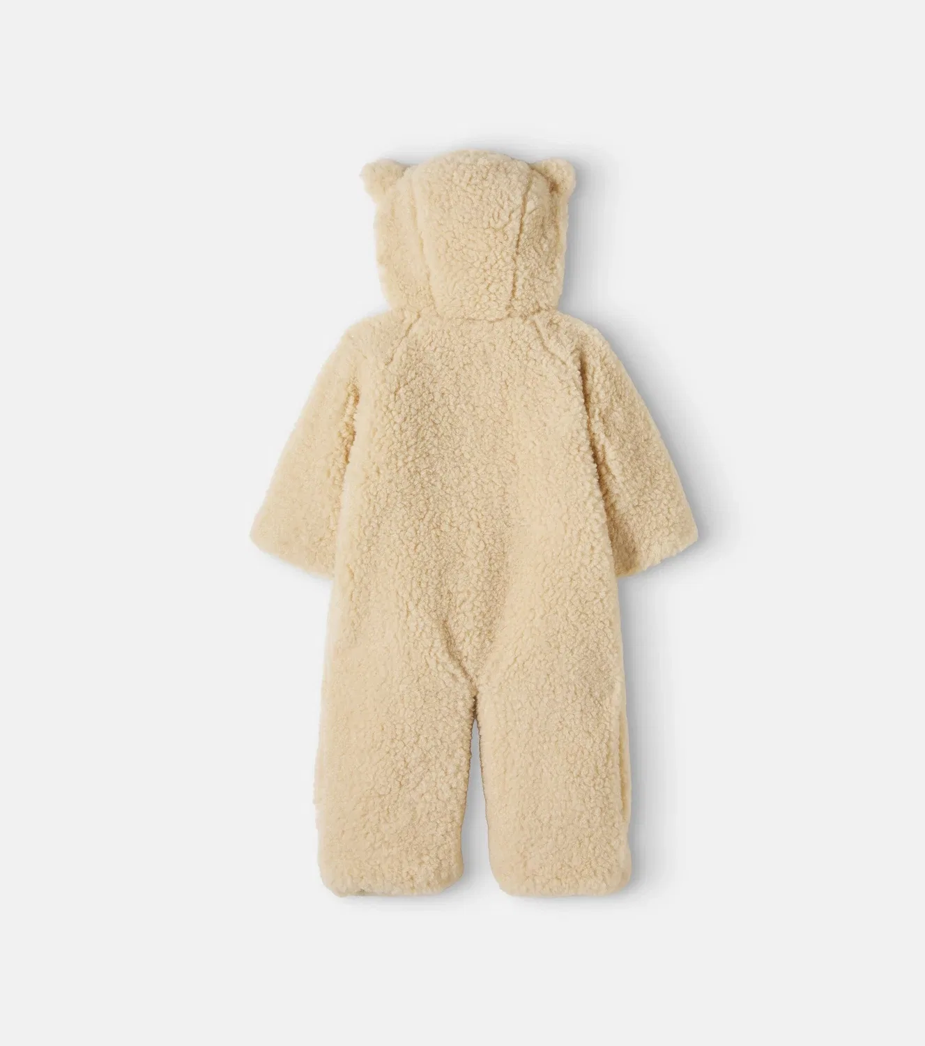 Комбинезон-мишка с капюшоном Baby Pampi Bonton, бежевый — фото 2