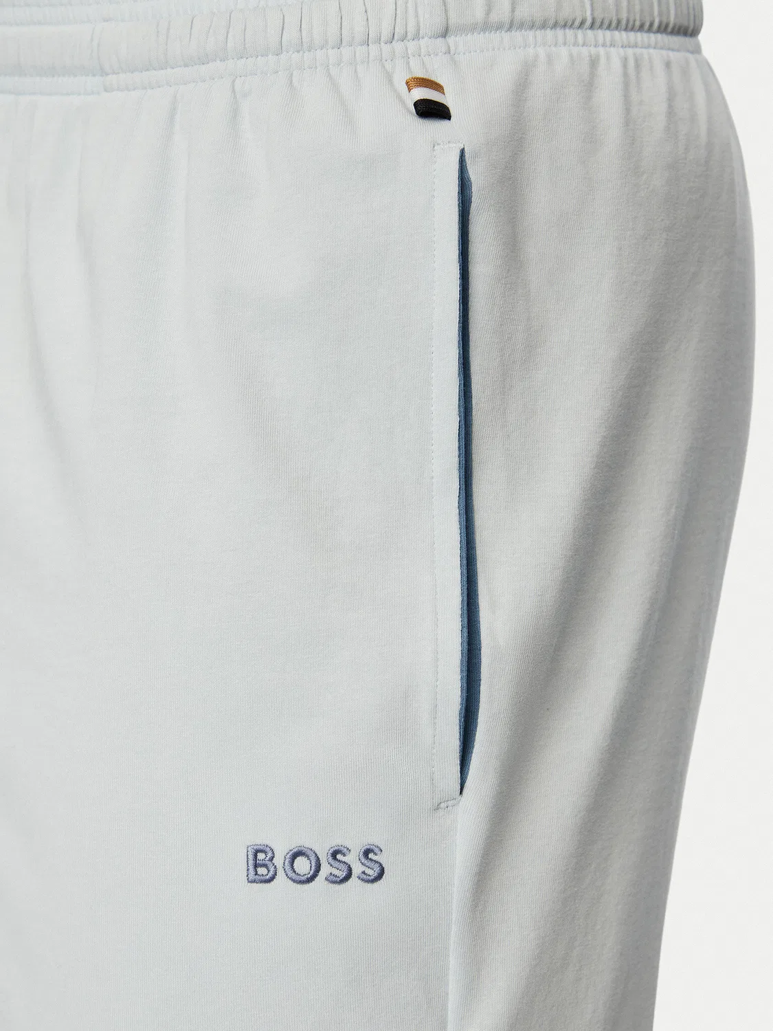 Мужские спортивные шорты стандартного кроя Mix&Match Boss, голубой — фото 4
