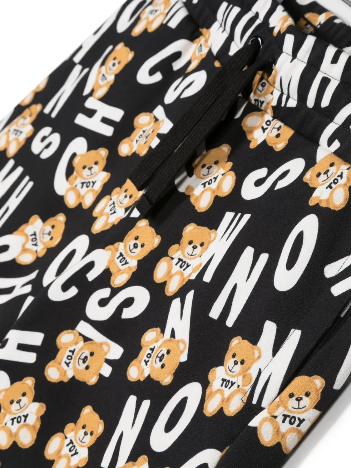 Шорты с принтом Teddy Moschino, черный — фото 2