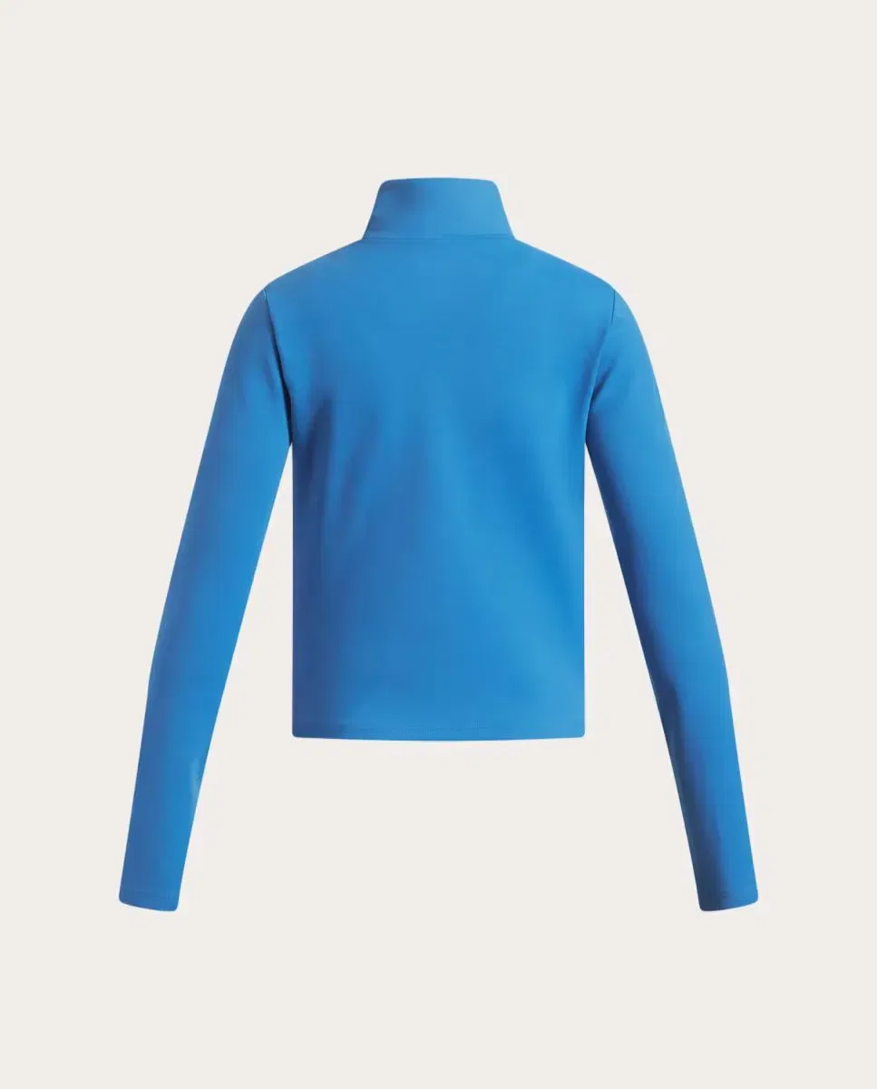Детское худи для девочек с молнией Motion FZ Under Armour, Синее — фото 2