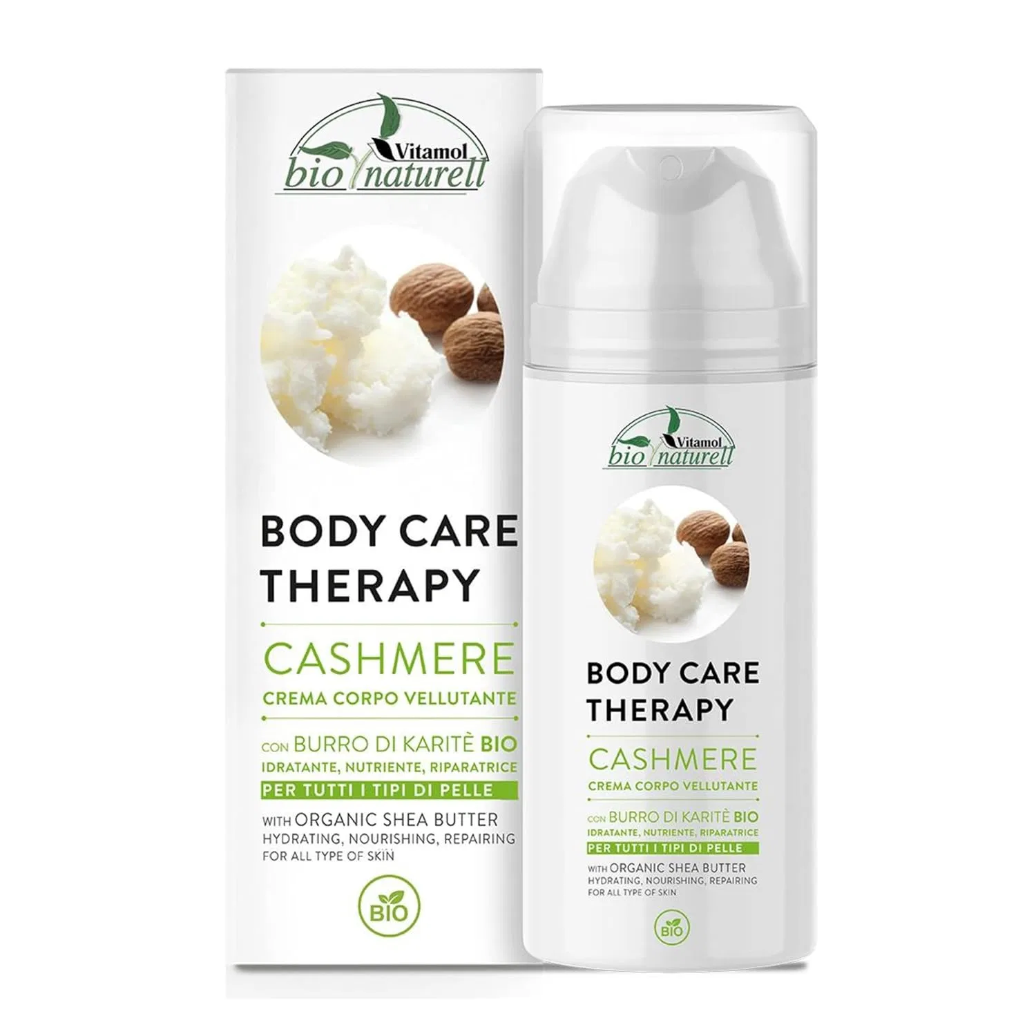 Крем для тела Vitamol Bio Naturell Cashmere Velvet, 150 мл