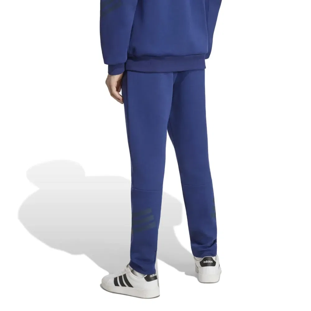 Детские спортивные брюки с манжетами Future Icons 3-Stripes Cuffed Adidas, Blue — фото 2