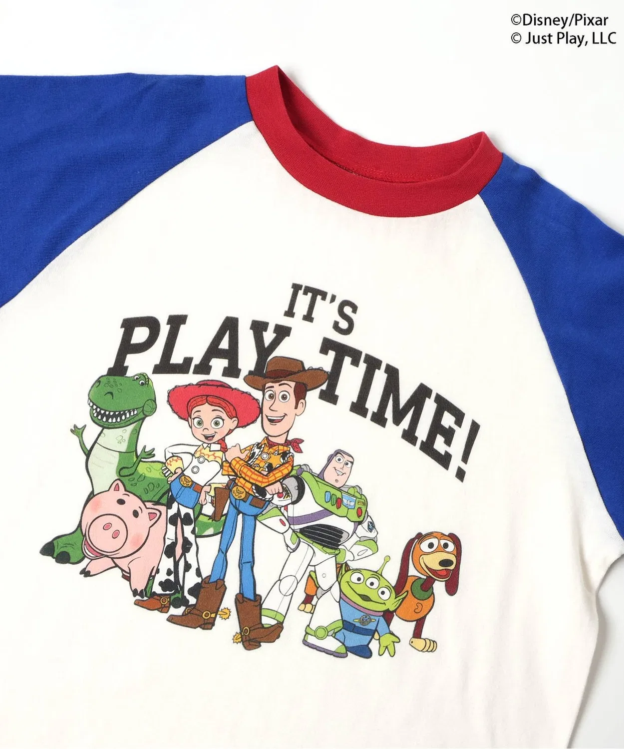 Детская футболка с принтом Toy Story Raglan Disney, Red — фото 4
