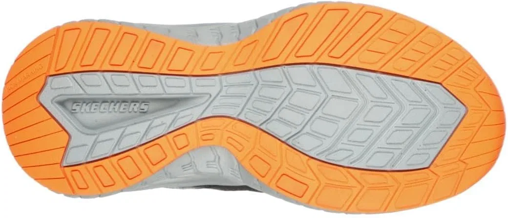 Детские кроссовки для мальчиков Power Sonic Anorzo Skechers, Charcoal/Orange — фото 2