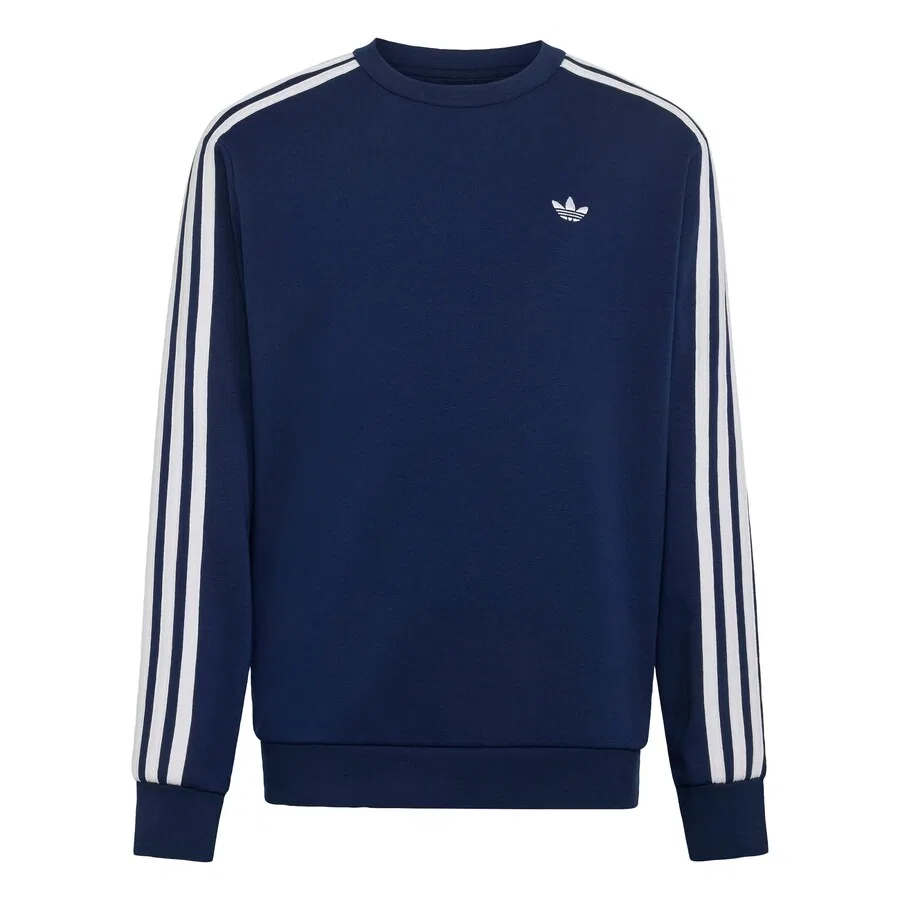 Толстовка ADIDAS ORIGINALS темно-синего цвета