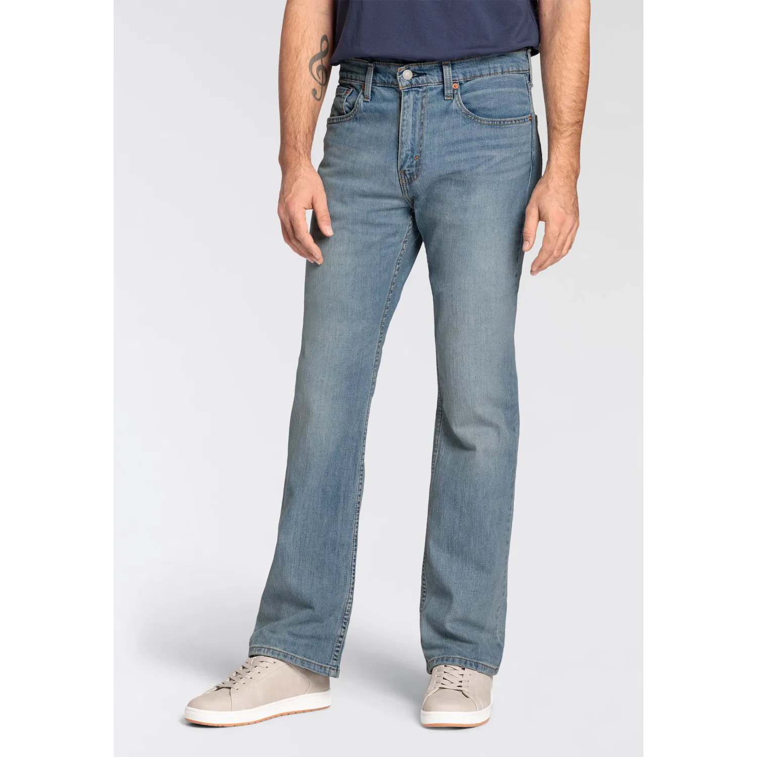 Мужские джинсы slim bootcut Levi's, here we stop — фото 2