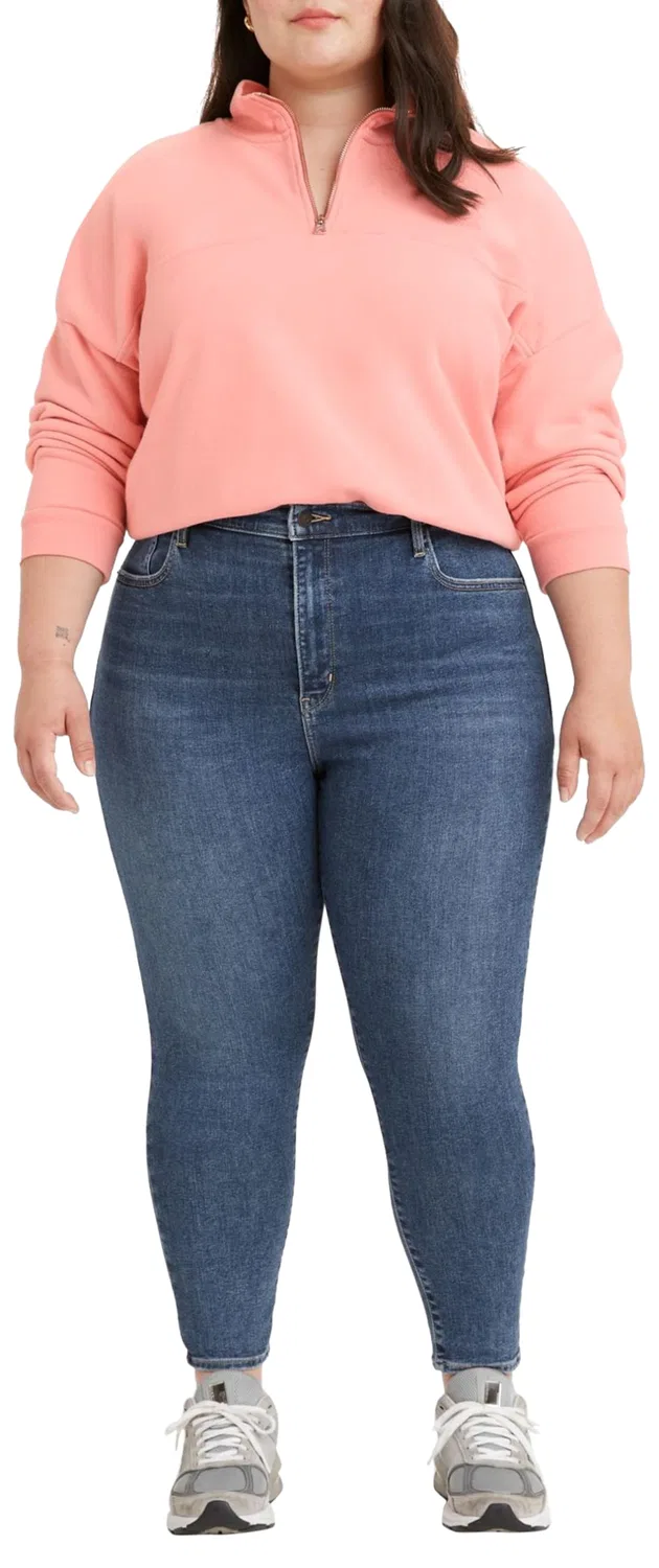 Женские джинсы суперскинни с высокой посадкой Mile High Super Skinny Levi's, Venice for Real Plus
