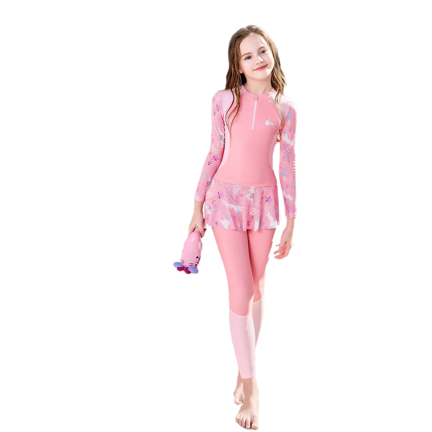 Детский комплект для плавания с принтом Pink Elsa Princess Disney