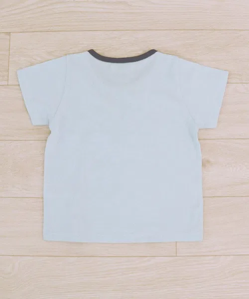 Детский комплект пижамы с коротким рукавом и шортами Miffy, Sax Blue — фото 4