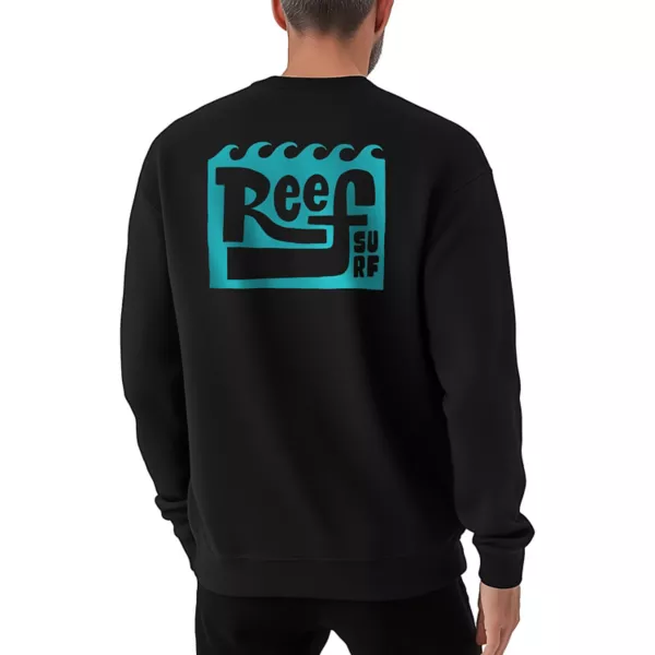 

Мужской флисовый свитшот Riptide Reef, черный