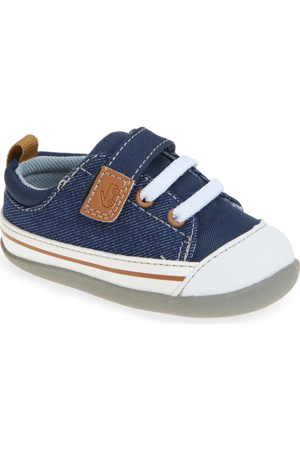 Кроссовки детские гибкие Stevie Mini See Kai Run, Navy Denim