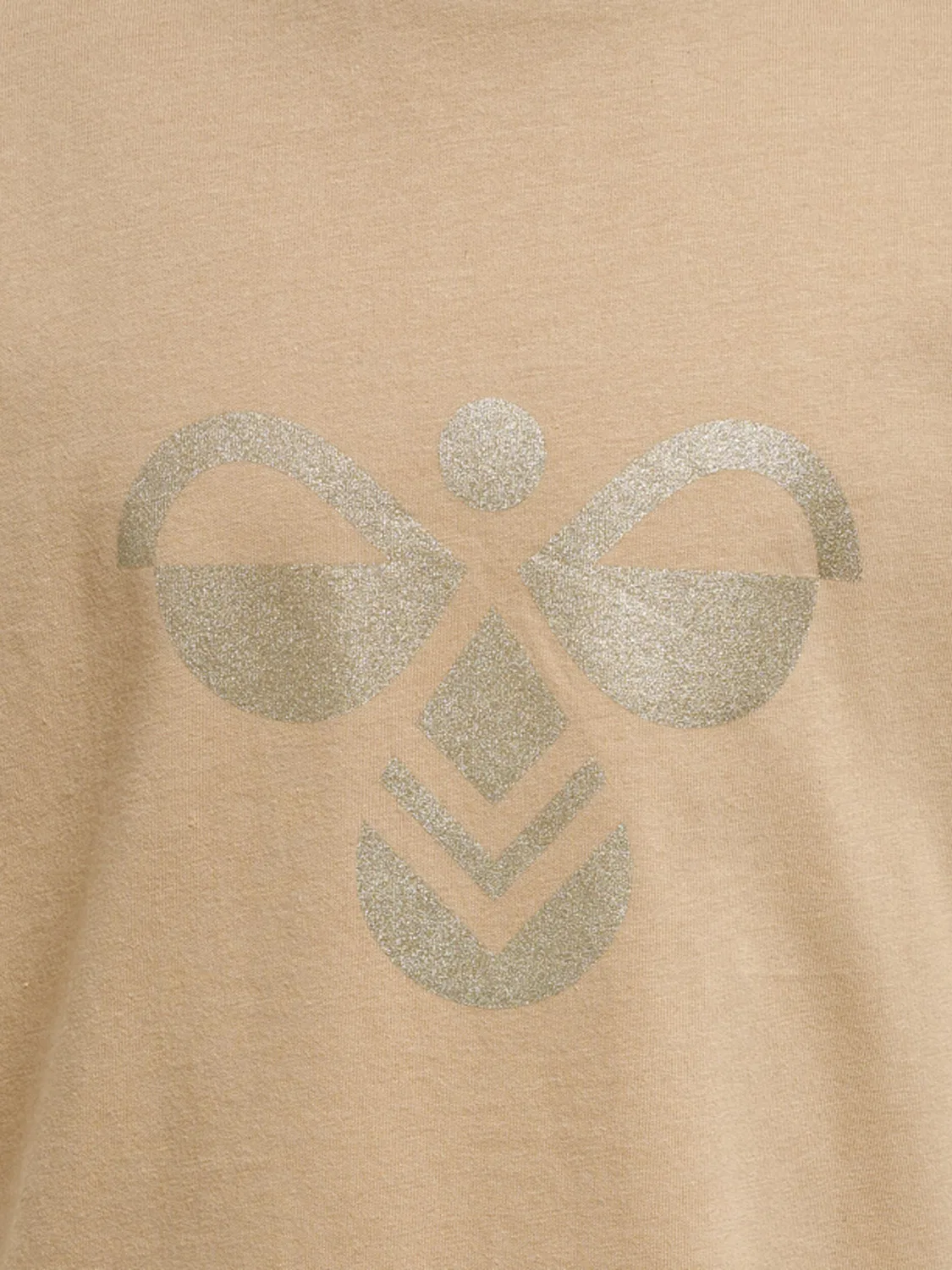 Детская футболка с принтом Hmldiez Hummel, Taupebeige Grau — фото 4