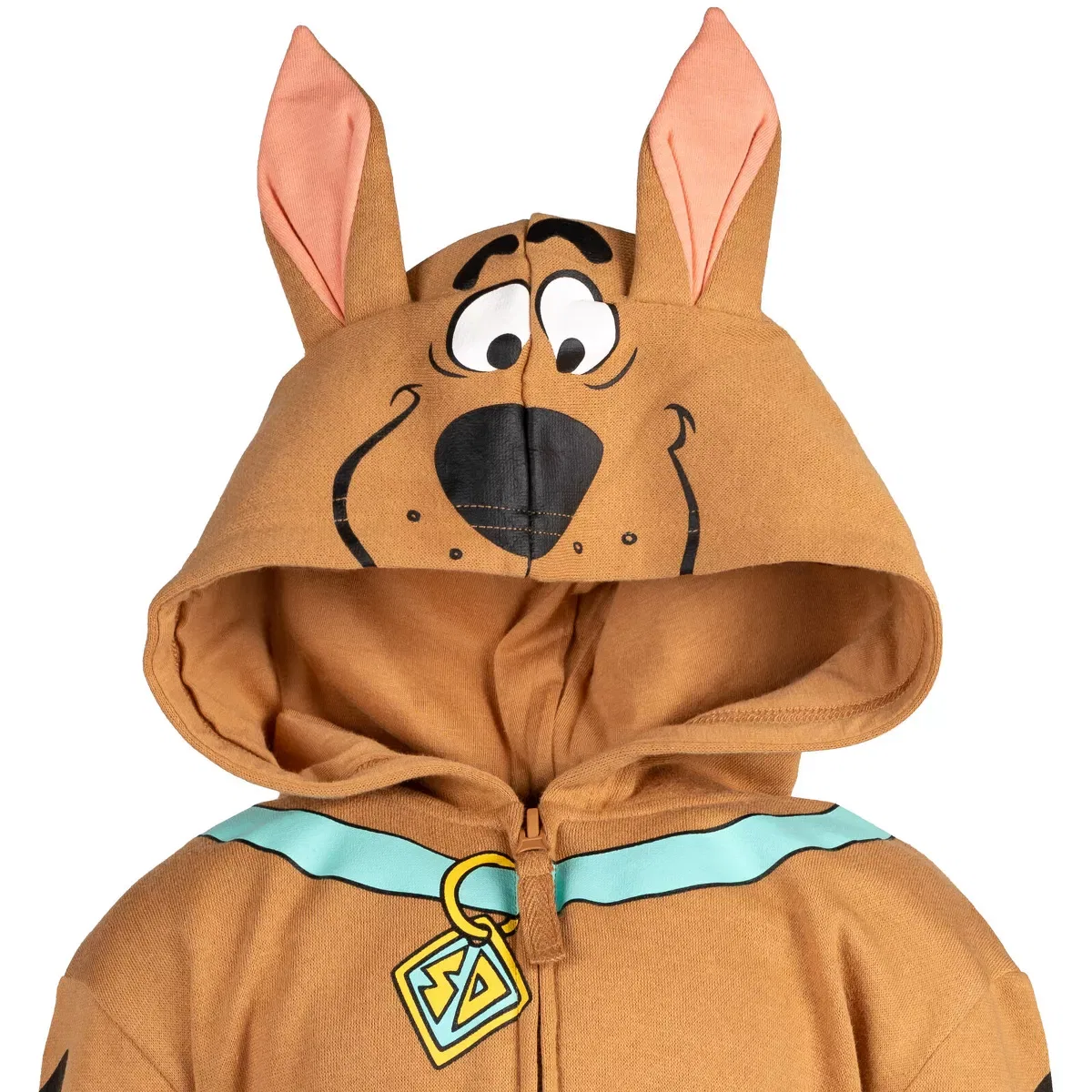 Детское худи с принтом Scooby-Doo Scooby-Doo, Brown — фото 4