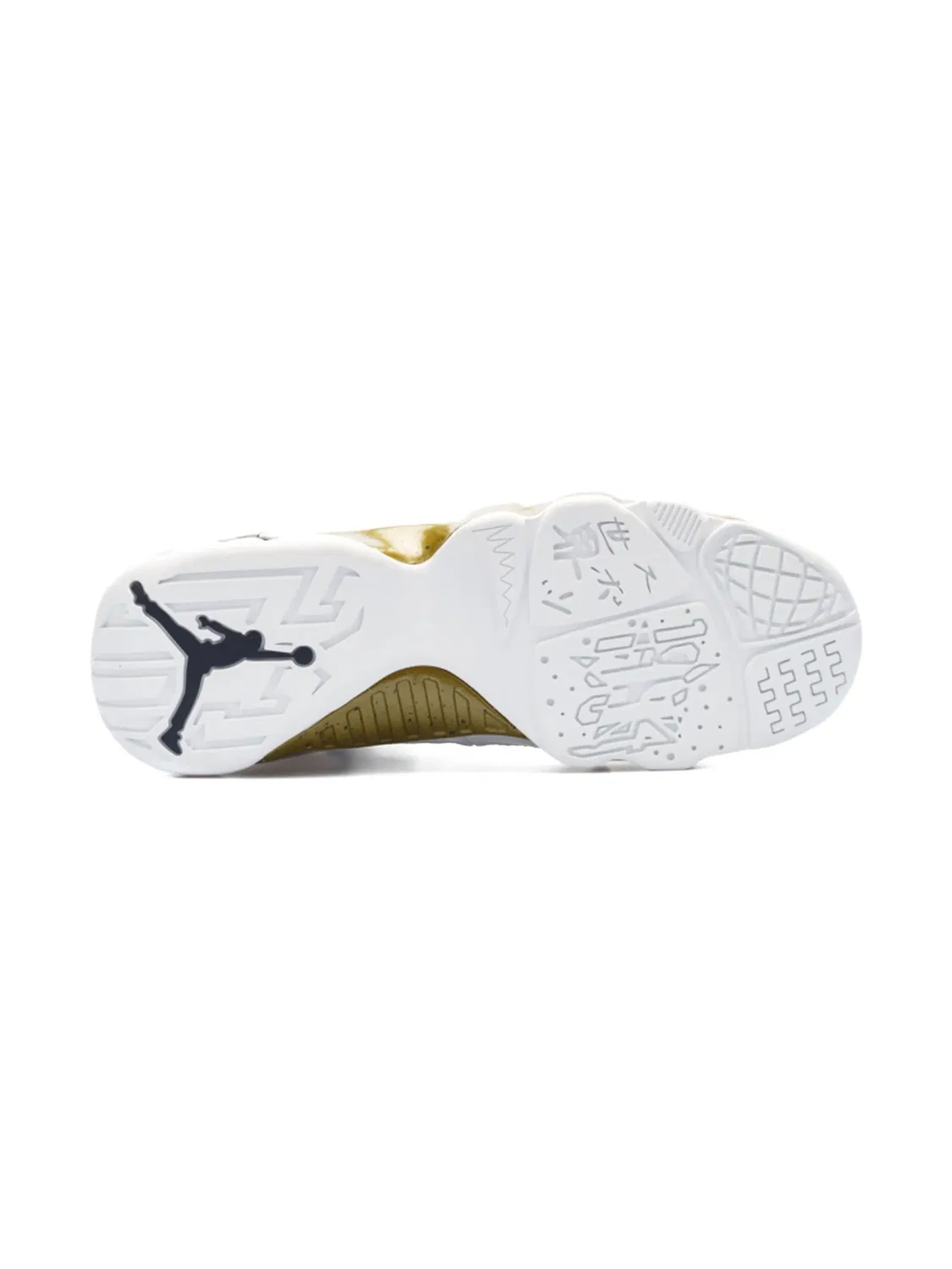 Кроссовки Air Jordan 9 Retro BG "Statue", белый — фото 3