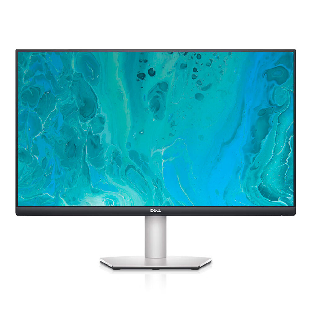 

Монитор Dell S2721QS, 27", 3840x2160, IPS, 60 Гц, серебристый/чёрный