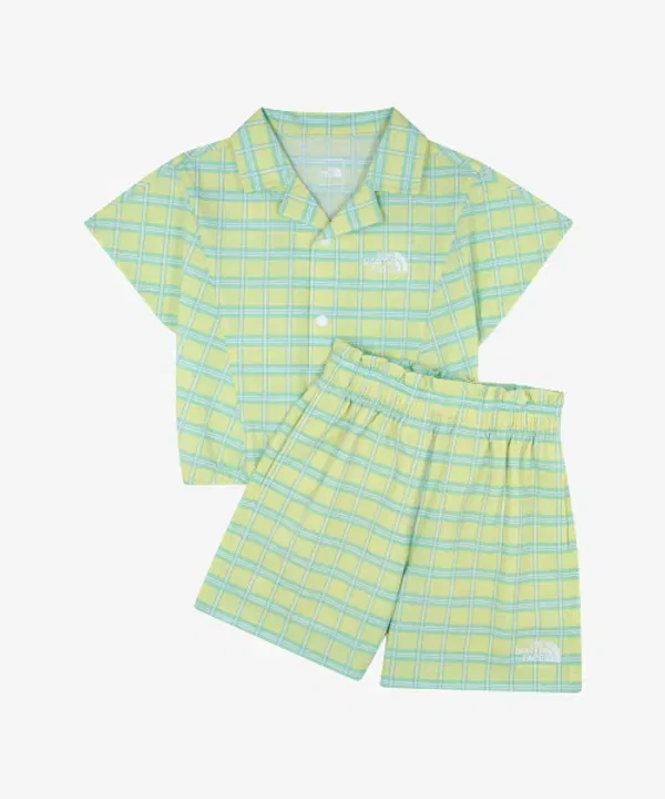 Футболка с коротким рукавом Breezeway, The North Face Kids, светло-желтый