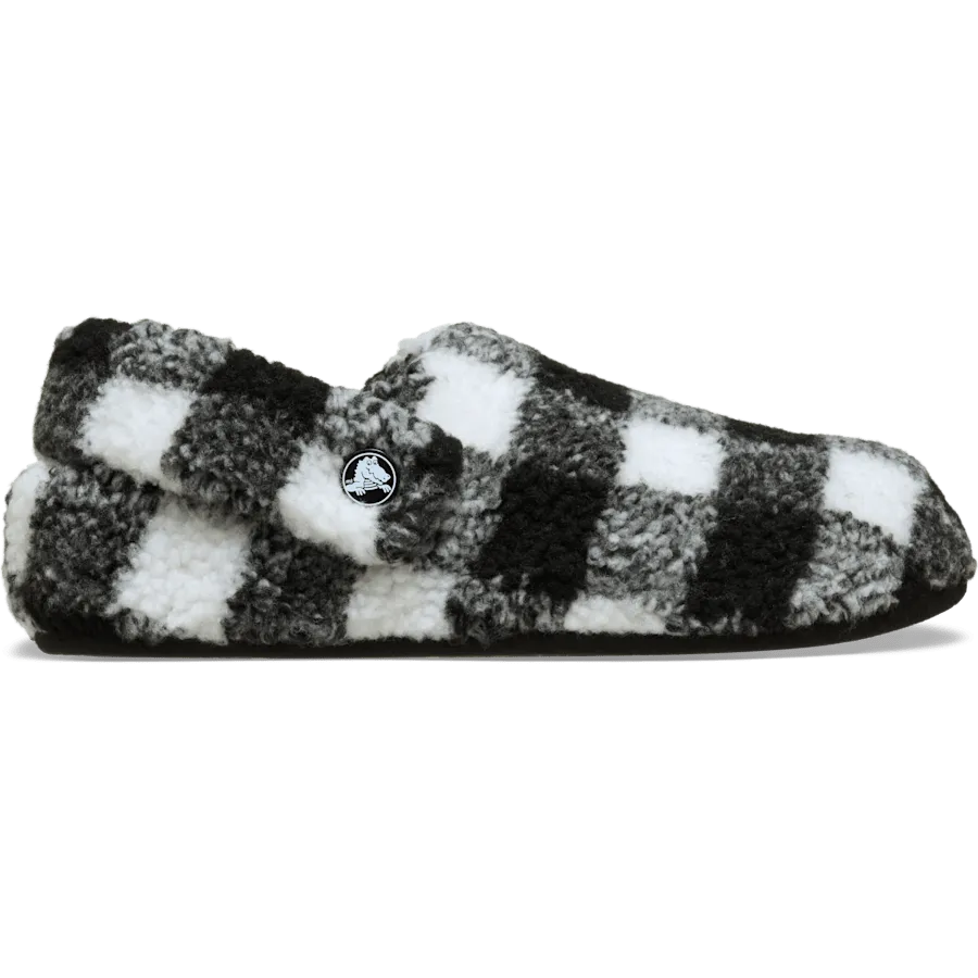 

Сабо Crocs Classic Buffalo Check Cozzzy Slipper, черный/белый