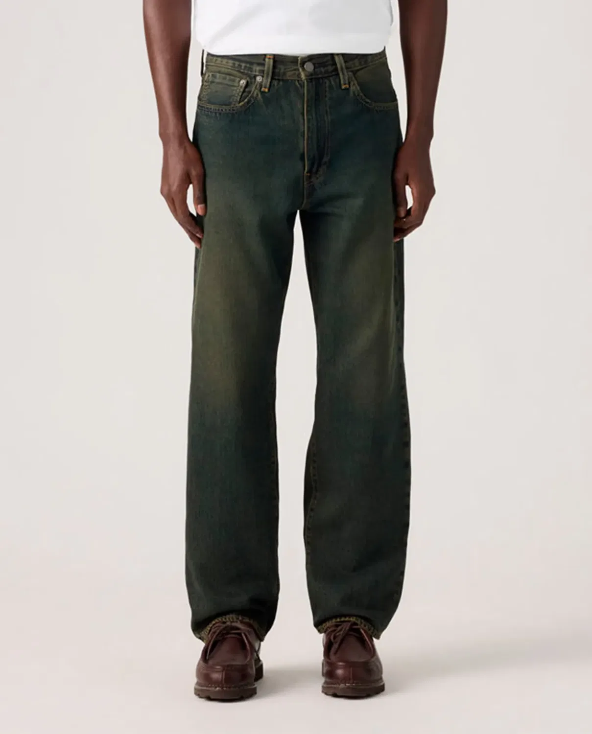 Мужские джинсы свободного кроя Loose Straight 568 Levi's, Gris Oscuro — фото 2