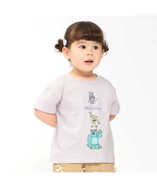 Детская футболка с принтом Monsters, Inc. Jolly Jury, Lavender
