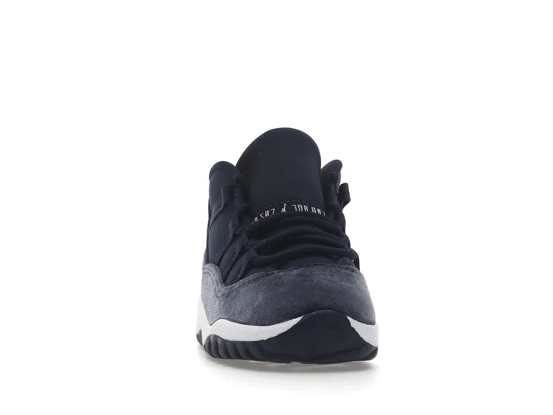 Детские кроссовки Lifestyle с принтом Jordan 11 Retro Jordan, Midnight Navy Metallic Silver White — фото 2