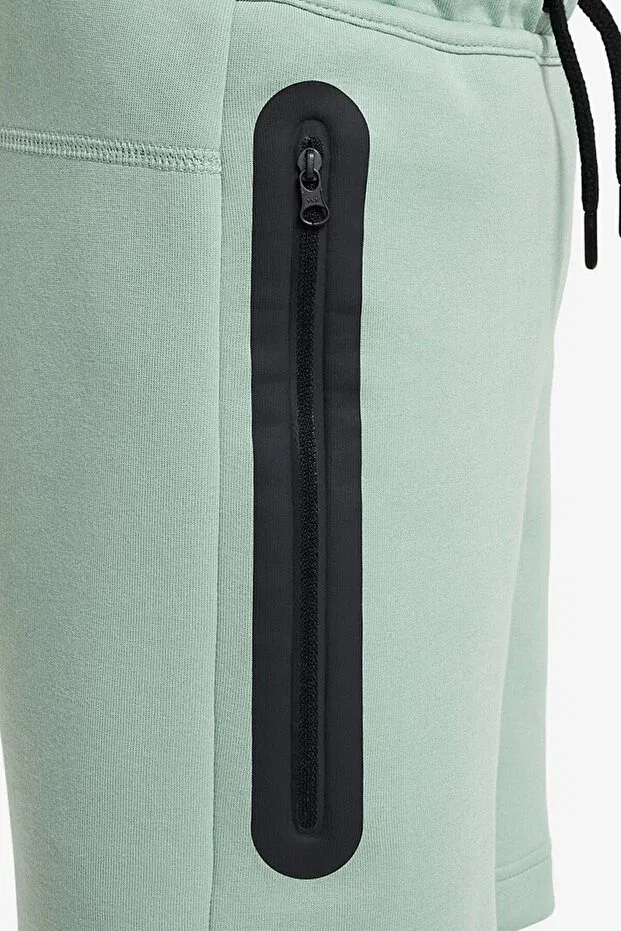Детские шорты для девочек с технологией Windproof Sportswear Tech Fleece Nike, Green — фото 4