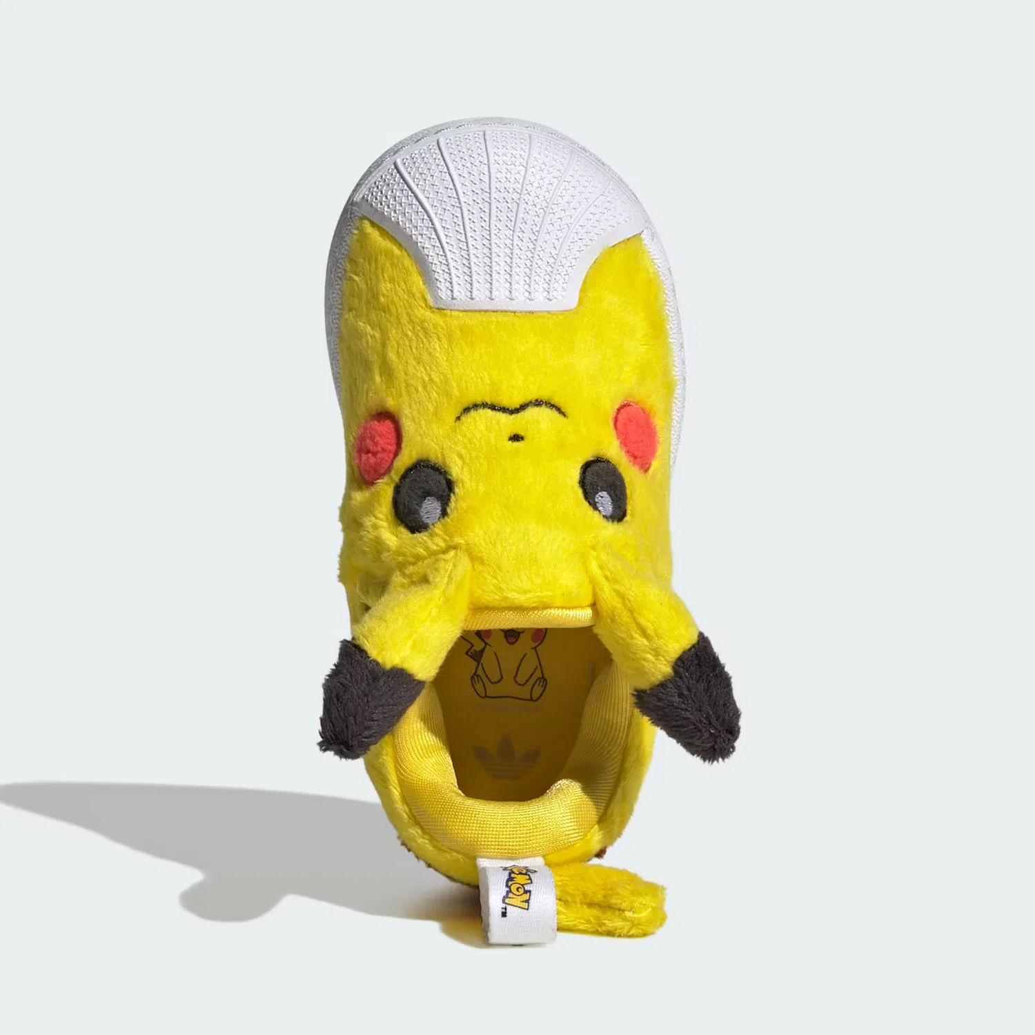 Детские кроссовки на резинке Pokémon SUPERSTAR QUICKON Adidas Originals, желтый/черный/белый — фото 2