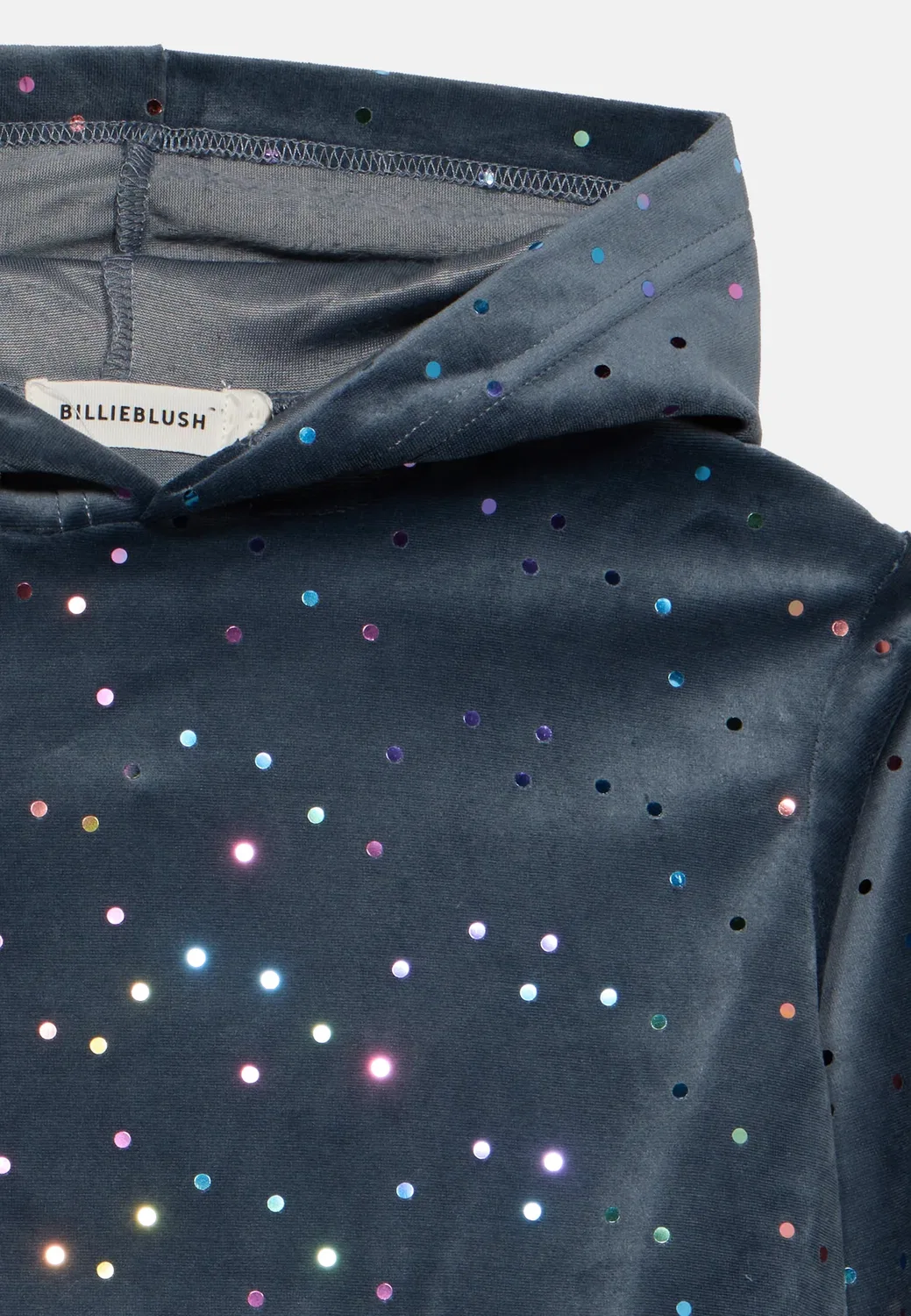Платье для девочки - повседневное платье Billieblush, Charcoal Grey — фото 4