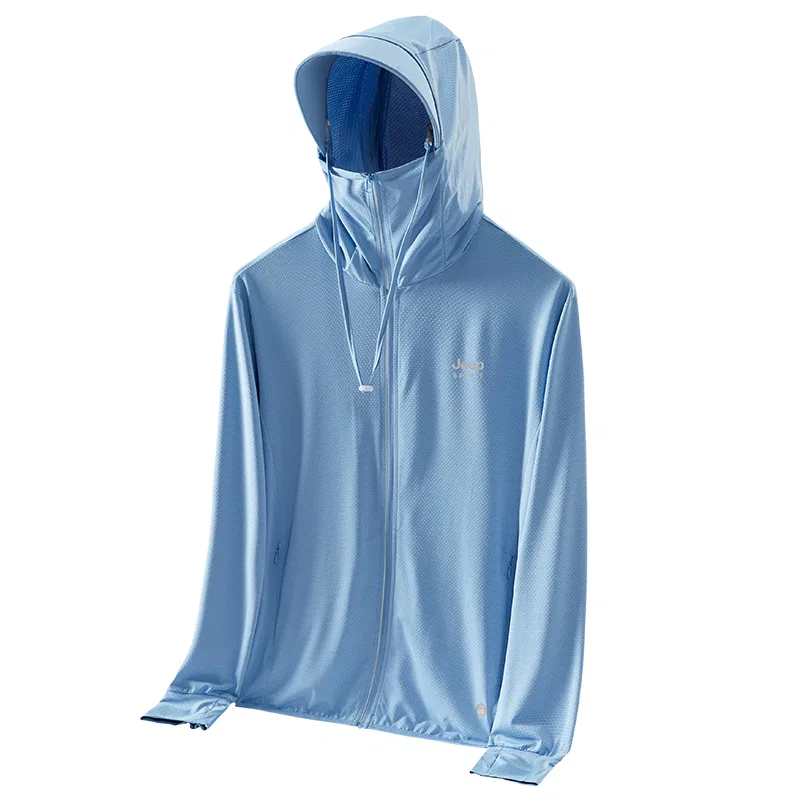 Детская ветровка солнцезащитная сверхлегкая JEEP SPIRIT, Sky Blue