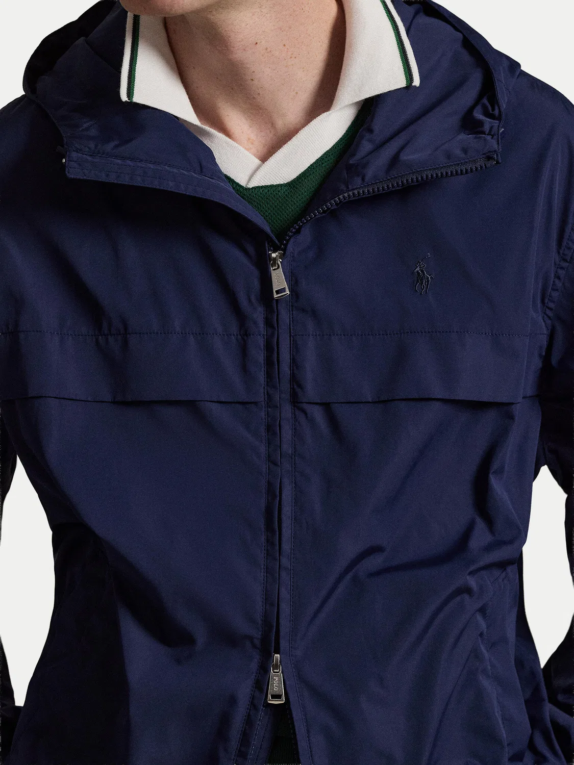 Мужская ветровка стандартного кроя Polo Ralph Lauren, темно-синий — фото 4