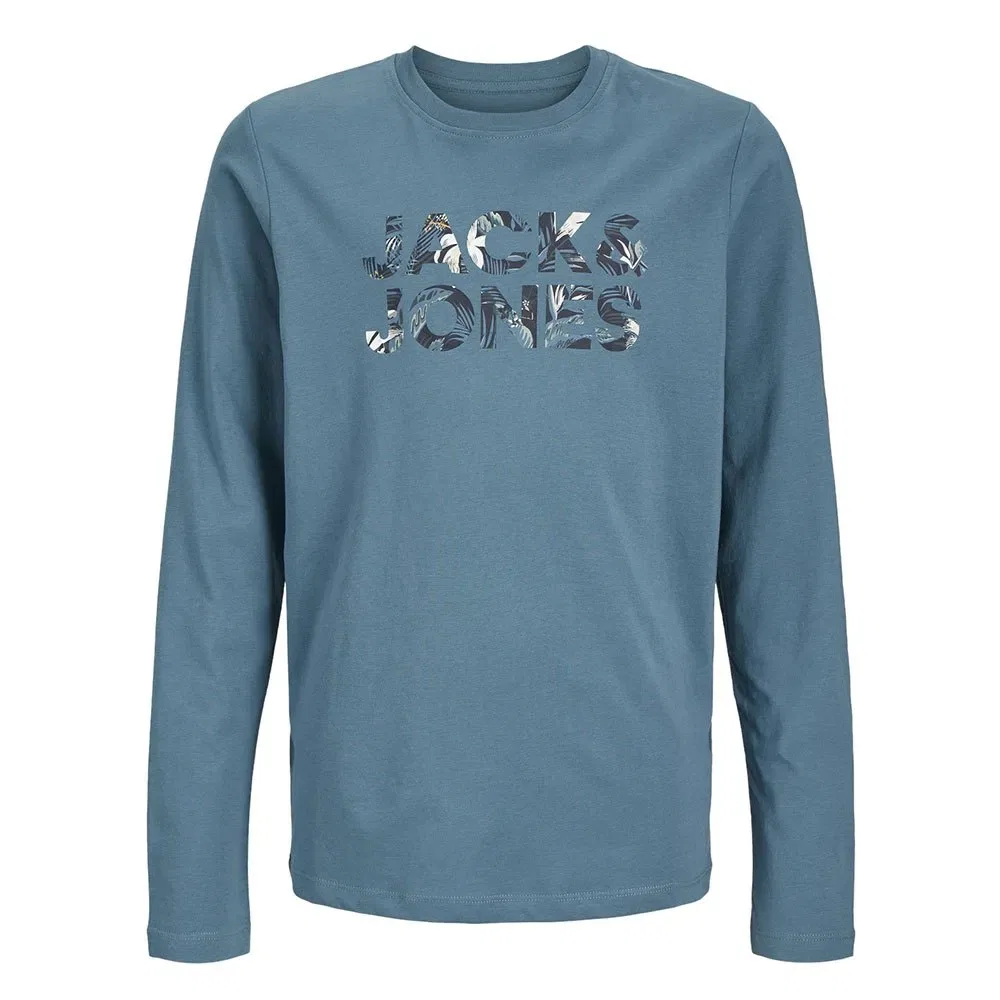 Футболка с длинным рукавом Ebryan Corp Logo Jack & Jones, синий