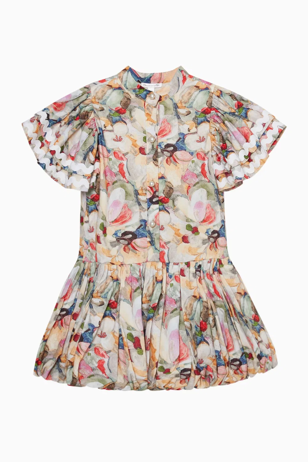 Платье с оборками Ruffleberry Bloom Jasmine and Alaia