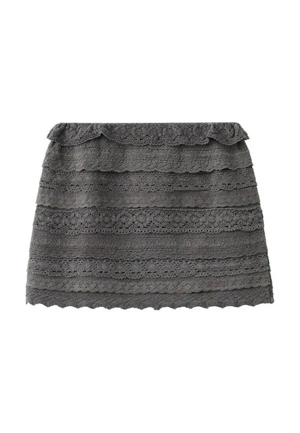 Подростковая юбка а-силуэта Mango Kids, Antraciet