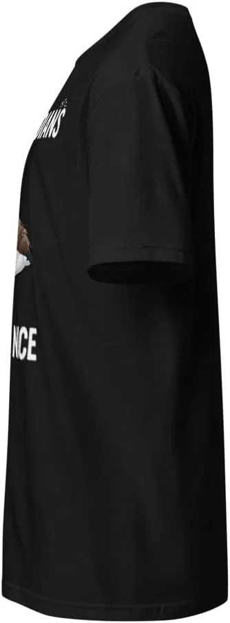 Мужская футболка с принтом 64000 Unisex Softstyle T-Shirt, Black — фото 3