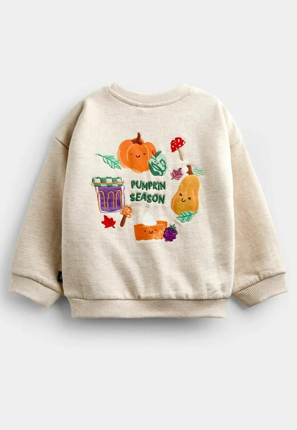 Толстовка с аппликацией - толстовка Jojo Maman Bébé, Natural Pumpkin — фото 2