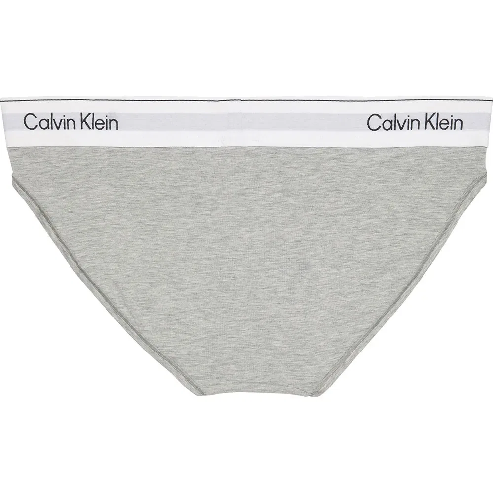 Трусы Calvin Klein Bikini Briefs, серый меланж — фото 4