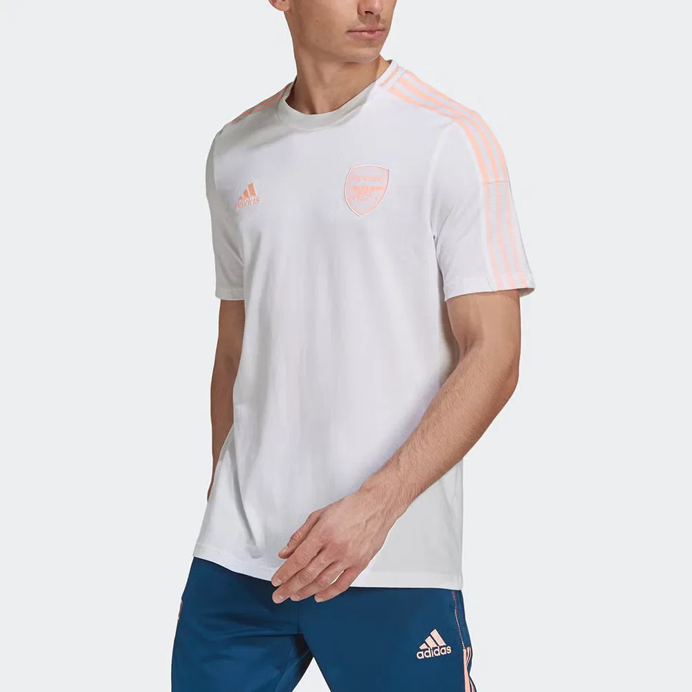 Футболка спортивная с коротким рукавом AFC Arsenal Adidas, белый — фото 2