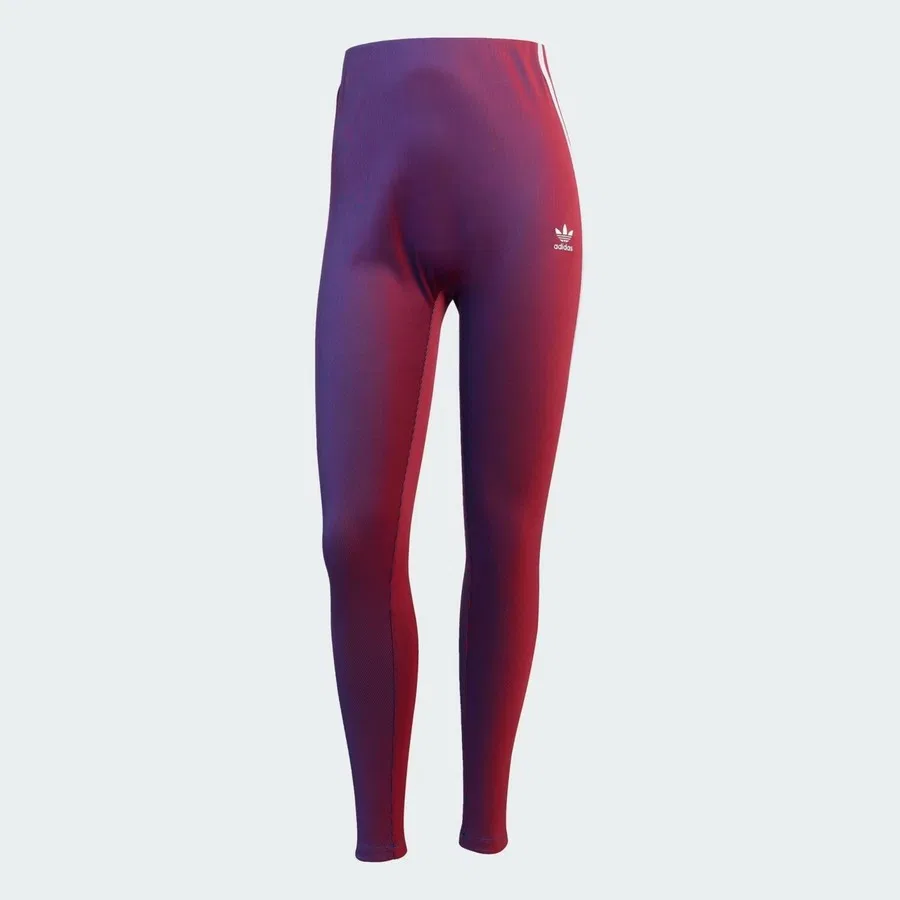 Женские леггинсы с плотной посадкой Rasant Rib adidas, Фиолетовый — фото 4