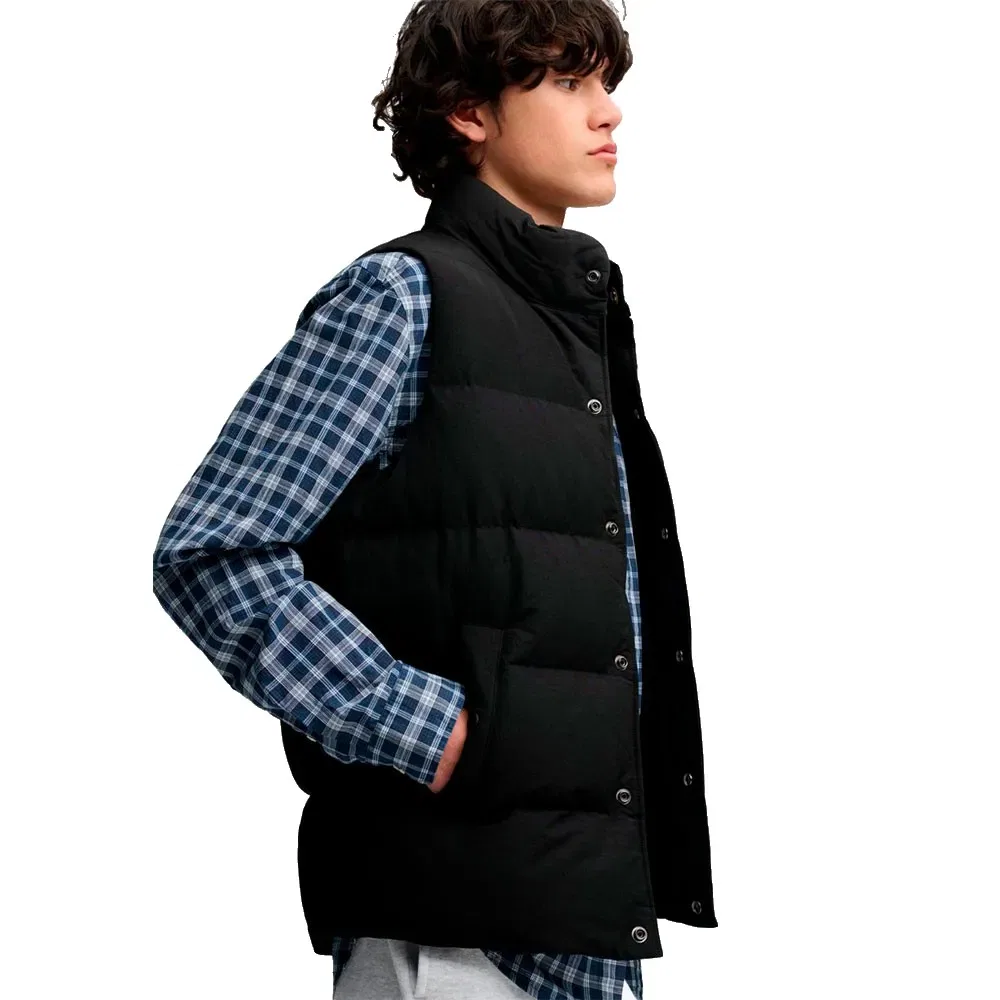 Мужской жилет с воротником Everest Superdry, Black — фото 4