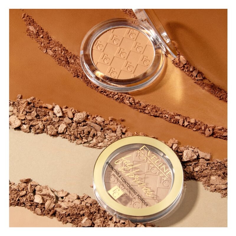 Бронзирующая и контурирующая пудра Eveline Cosmetics Feel The Bronze, оттенок 01 Milky Way 4 г — фото 3