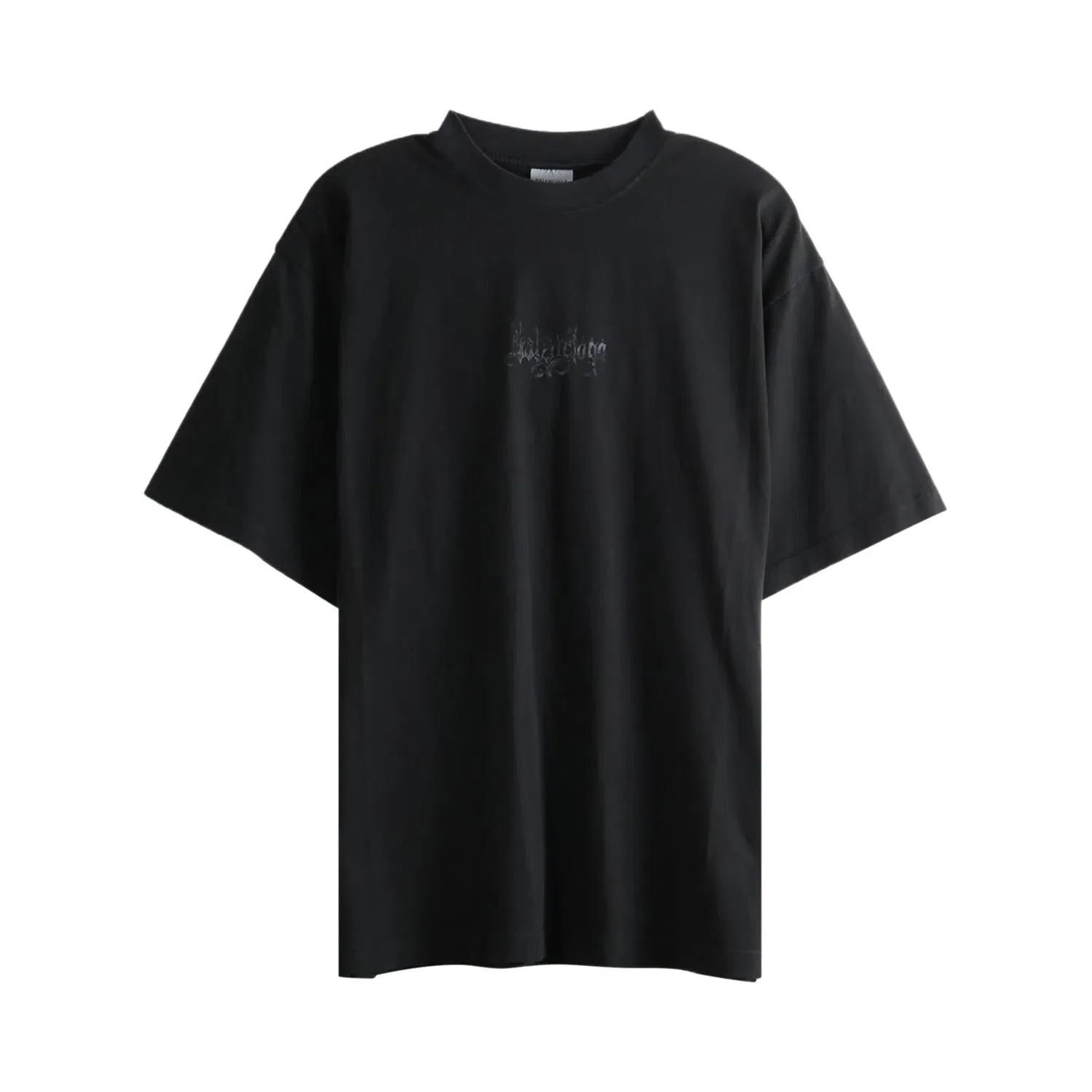 Футболка Balenciaga Medium Fit, черный