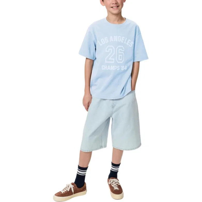 Детские шорты UNIQLO, Blue — фото 4