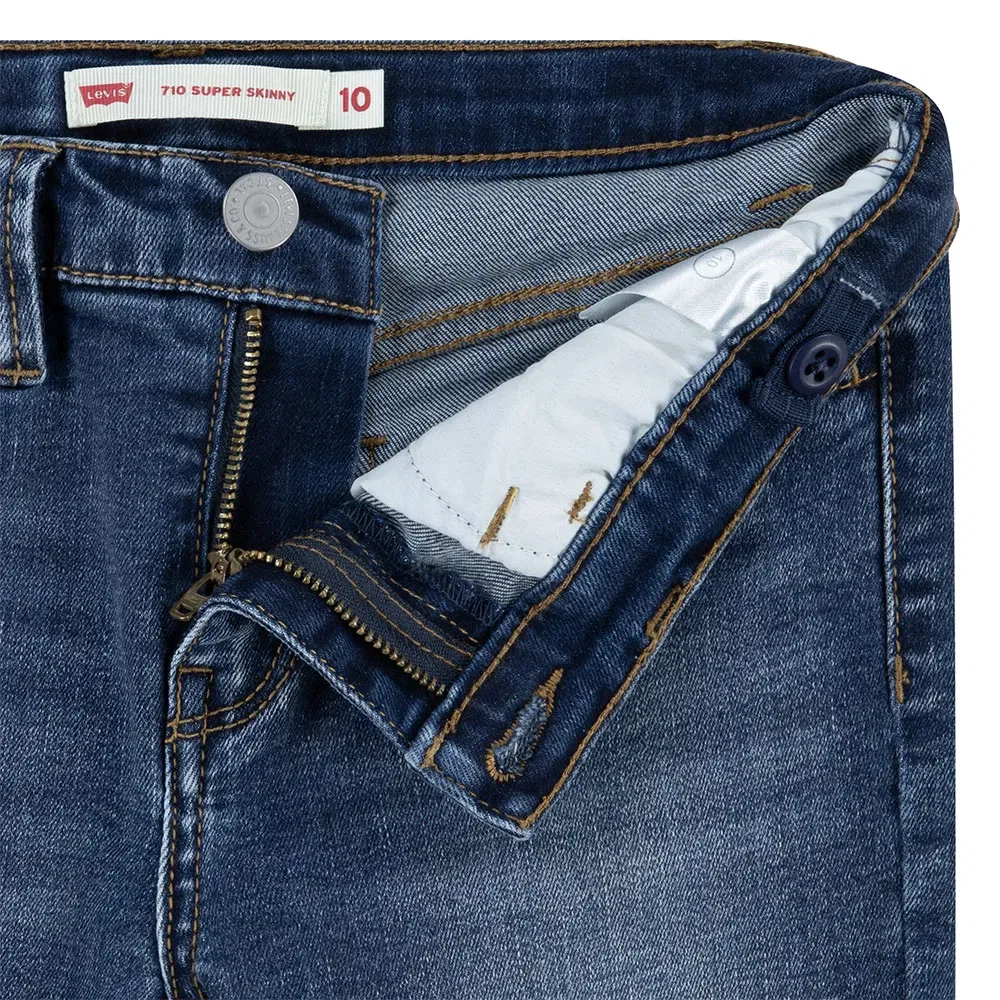 Брюки Super Skinny Levi's 710 Levi´S, синий — фото 4