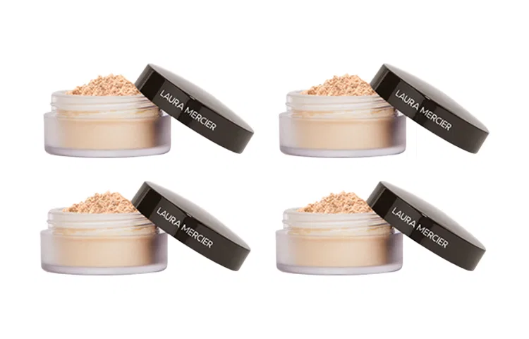 Набор пробников рассыпчатой пудры Laura Mercier, Classic Setting Loose Powder, Oil Control, Matte, 2g*4 — фото 2
