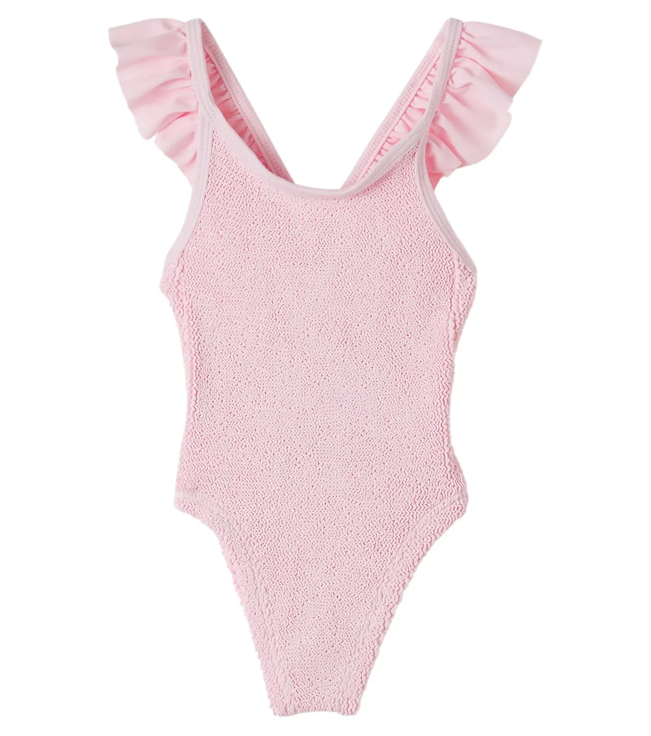 Раздельный купальник с рюшами Charlie Duo Hunza G Kids, розовый