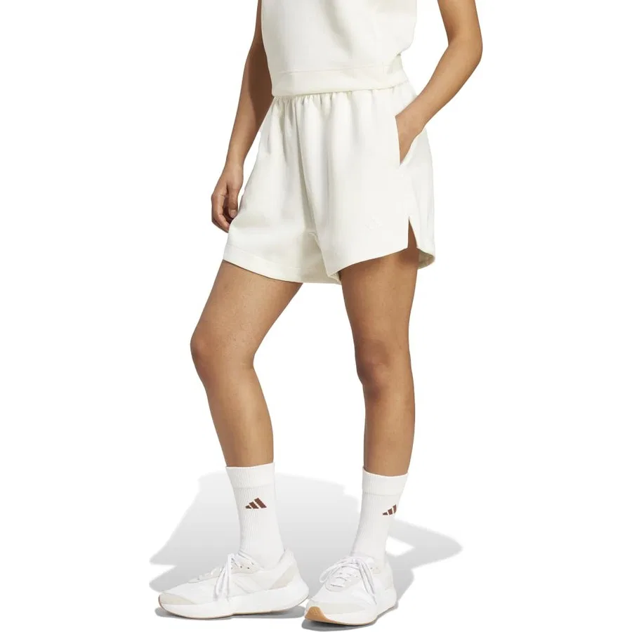Шорты спортивные с эластичным поясом Soft Lux adidas, XL, Бежевый