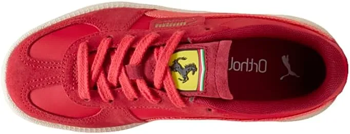 Детские кроссовки для мальчиков с принтом Scuderia Ferrari PUMA, Red — фото 4