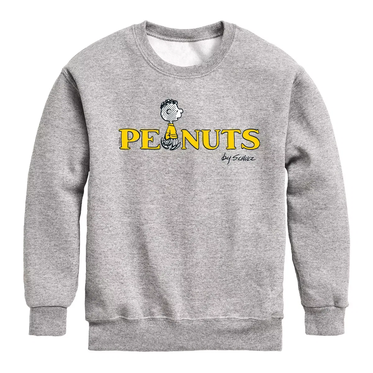 Детский свитшот с принтом Franklin Peanuts, Athletic Heather