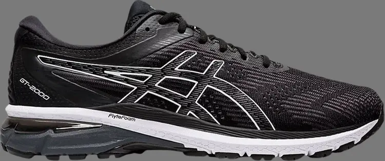 

Кроссовки gt 2000 8 wide 'black white' Asics, черный