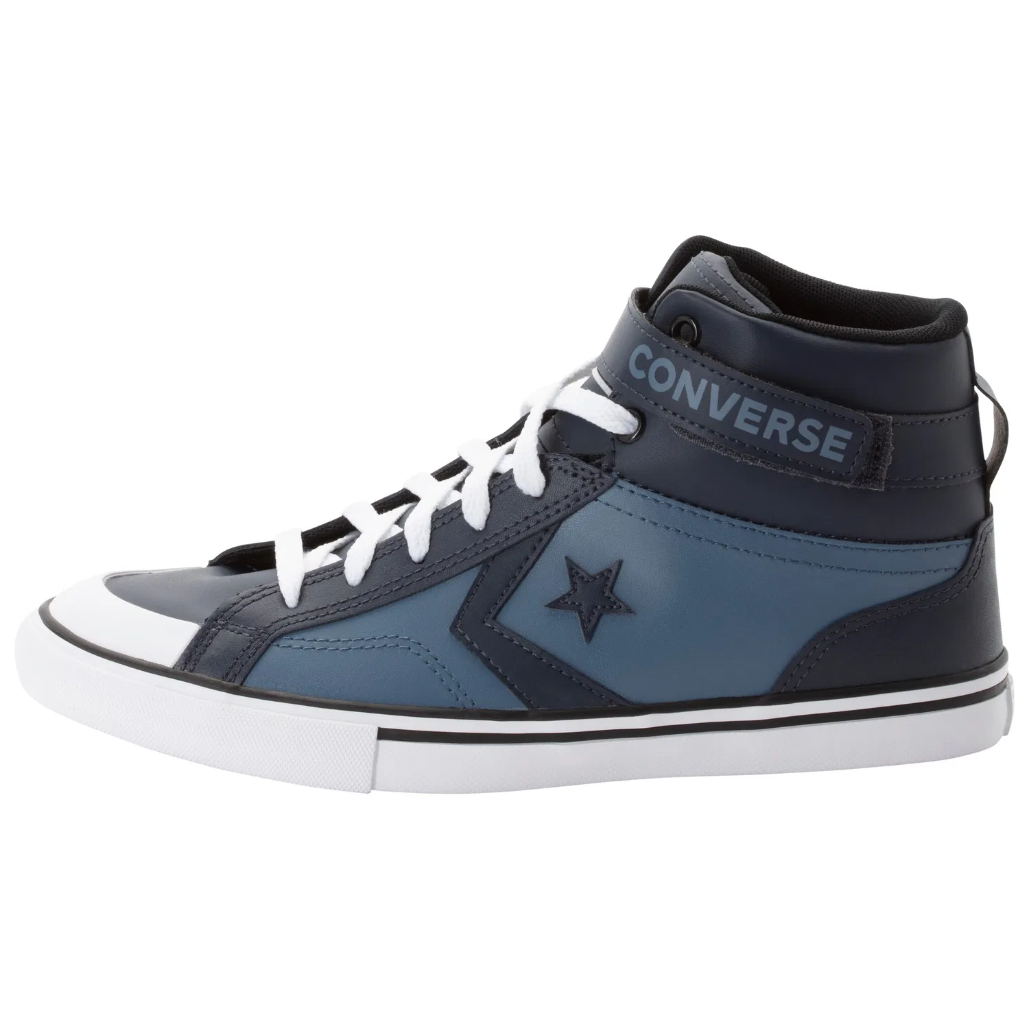 Детские кеды с ремешком Converse, Midnight Pass/Lakeside Blue — фото 2