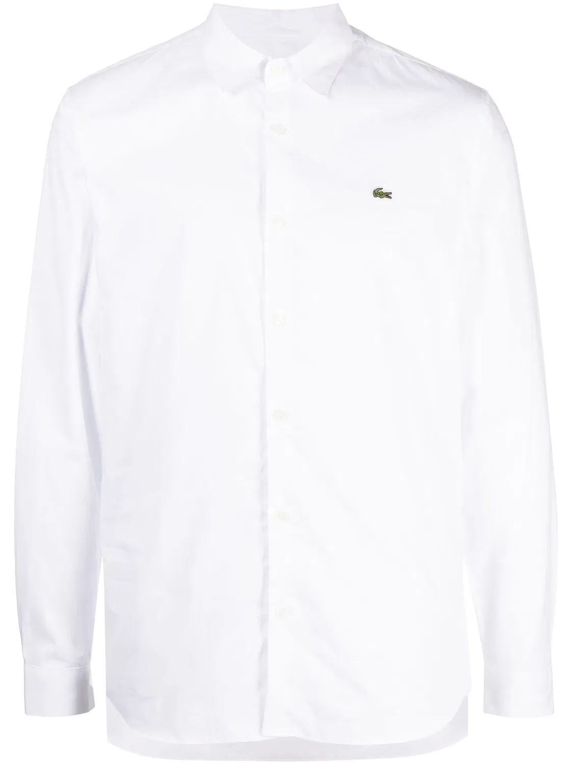 Рубашка из поплина белая Lacoste, белый